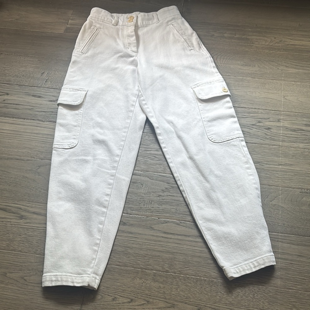 Wilfred Free | Modern Cargo Pant in Light Birch Off White Colour Size 0 - Picture 3 of 16